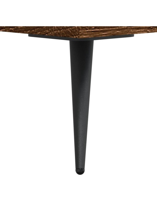 Botník hnědý dub 102 x 35 x 55 cm kompozitní dřevo