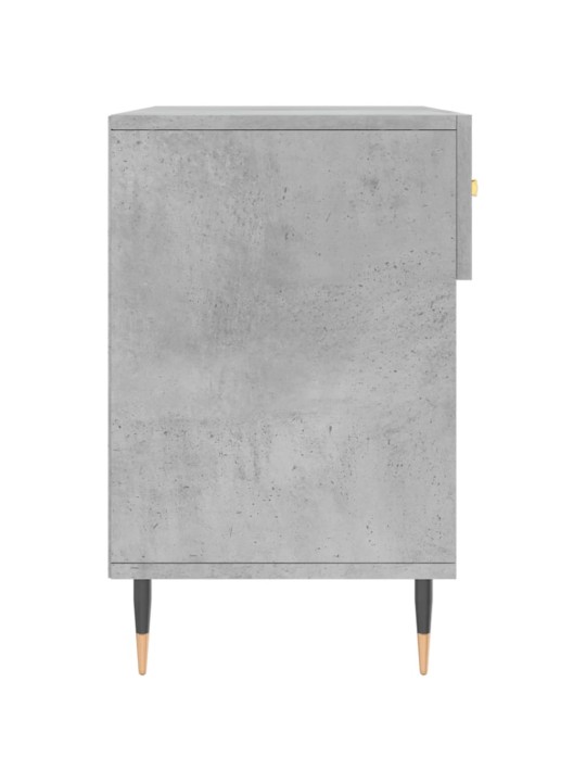 Botník betonově šedý 102 x 35 x 55 cm kompozitní dřevo