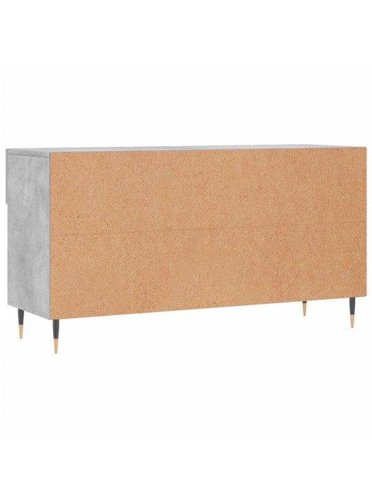 Botník betonově šedý 102 x 35 x 55 cm kompozitní dřevo