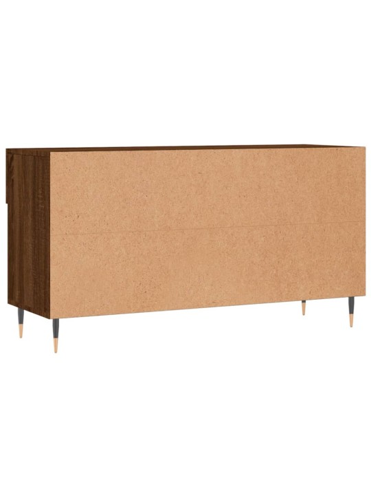 Botník hnědý dub 102 x 35 x 55 cm kompozitní dřevo