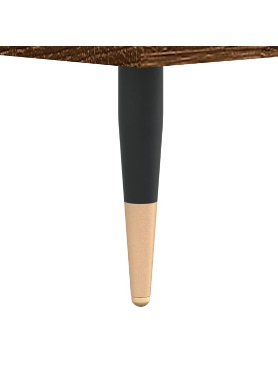 Botník hnědý dub 102 x 35 x 55 cm kompozitní dřevo