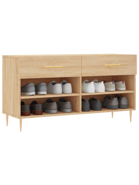 Botník dub sonoma 102 x 35 x 55 cm kompozitní dřevo