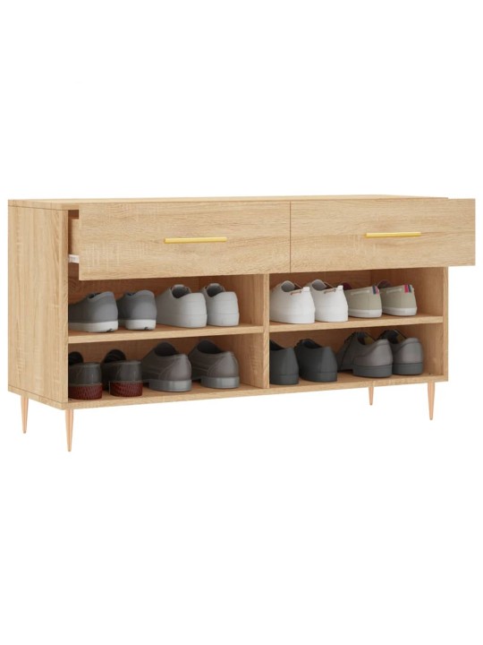 Botník dub sonoma 102 x 35 x 55 cm kompozitní dřevo