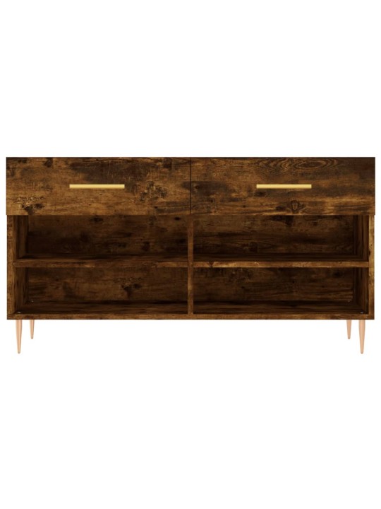 Botník kouřový dub 102 x 35 x 55 cm kompozitní dřevo
