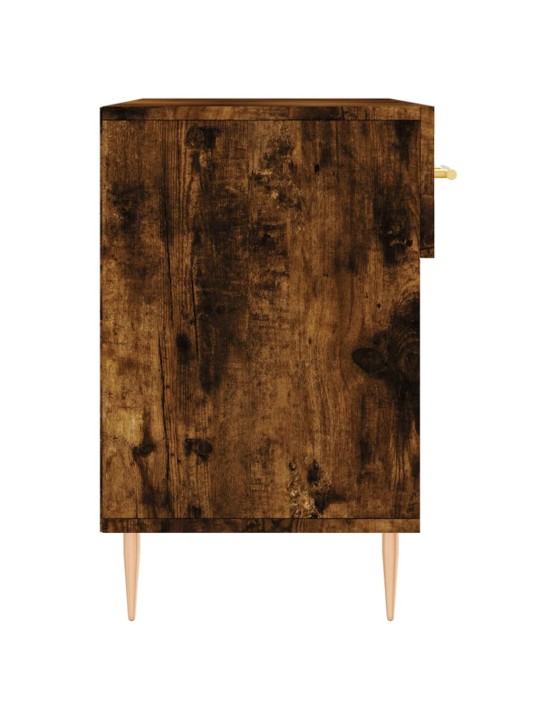 Botník kouřový dub 102 x 35 x 55 cm kompozitní dřevo