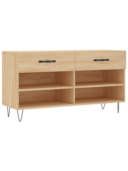 Botník dub sonoma 102 x 35 x 55 cm kompozitní dřevo