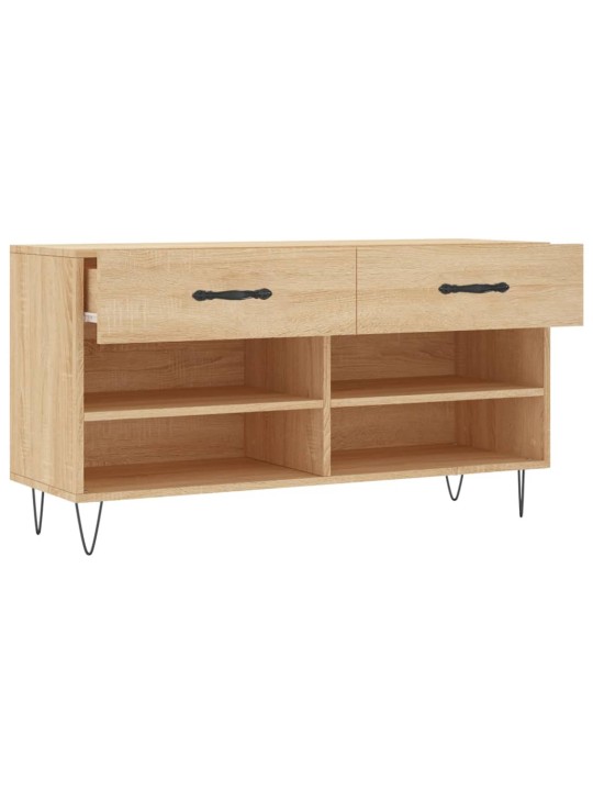 Botník dub sonoma 102 x 35 x 55 cm kompozitní dřevo
