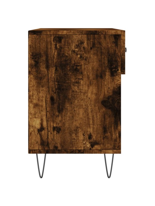 Botník kouřový dub 102 x 35 x 55 cm kompozitní dřevo