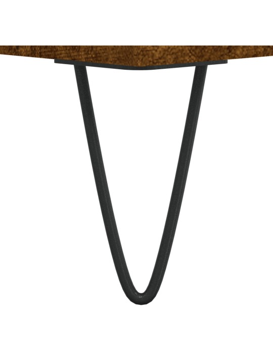 Botník kouřový dub 102 x 35 x 55 cm kompozitní dřevo