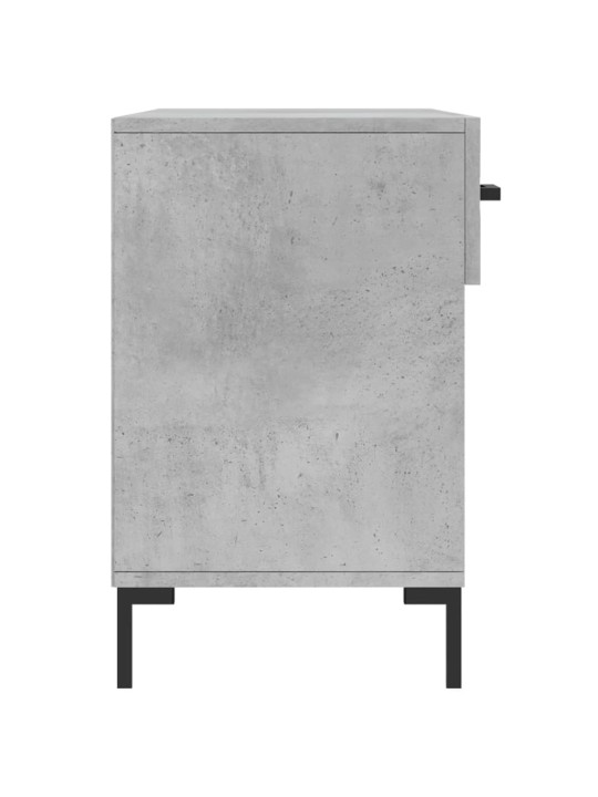 Botník betonově šedý 102 x 35 x 55 cm kompozitní dřevo