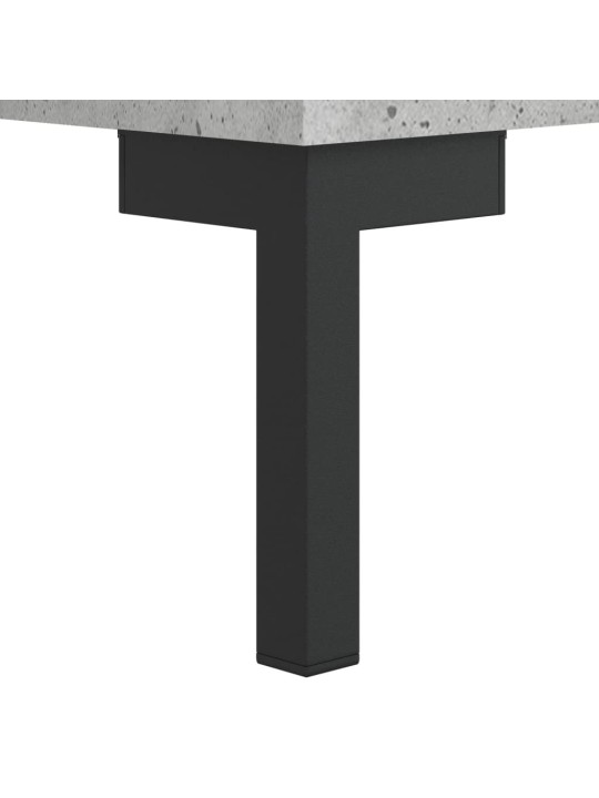 Botník betonově šedý 102 x 35 x 55 cm kompozitní dřevo