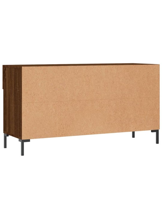 Botník hnědý dub 102 x 35 x 55 cm kompozitní dřevo
