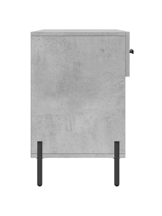 Botník betonově šedý 102 x 35 x 55 cm kompozitní dřevo