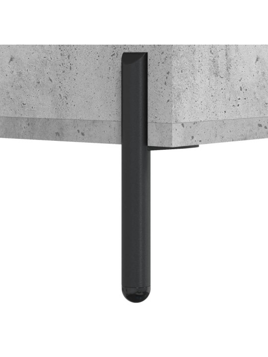 Botník betonově šedý 102 x 35 x 55 cm kompozitní dřevo