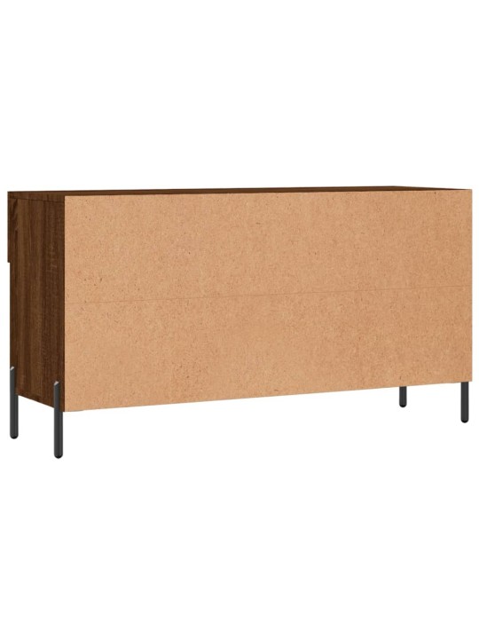 Botník hnědý dub 102 x 35 x 55 cm kompozitní dřevo