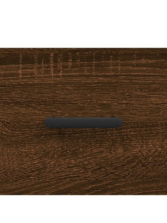 Botník hnědý dub 102 x 35 x 55 cm kompozitní dřevo