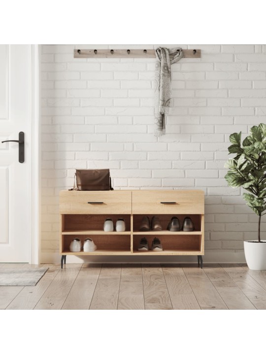 Botník dub sonoma 102 x 35 x 55 cm kompozitní dřevo