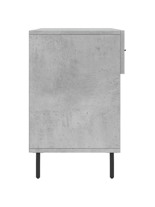 Botník betonově šedý 102 x 35 x 55 cm kompozitní dřevo
