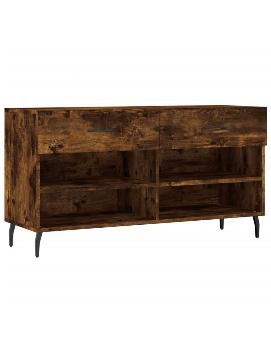 Botník kouřový dub 102 x 35 x 55 cm kompozitní dřevo