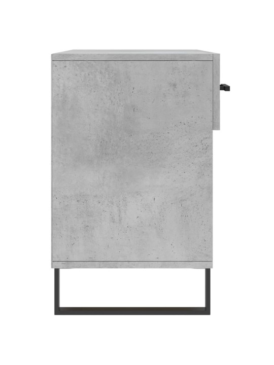 Botník betonově šedý 102 x 35 x 55 cm kompozitní dřevo