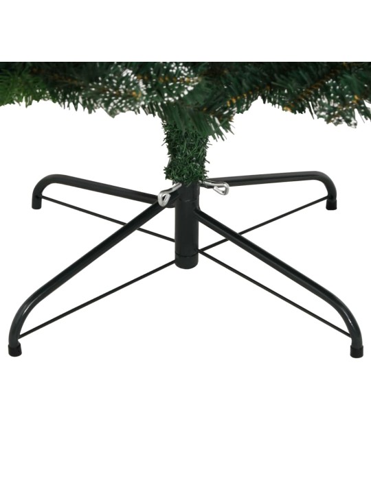 Umělý sklápěcí vánoční stromek s červenými bobulemi 210 cm