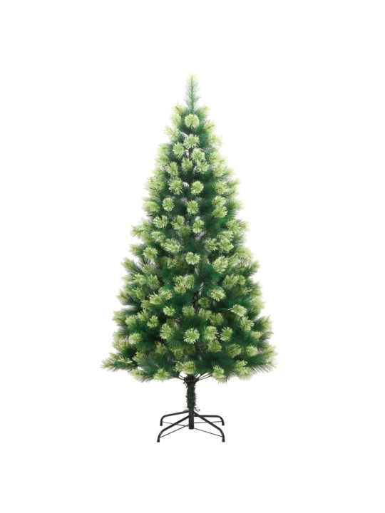 Umělý sklápěcí vánoční stromek se stojanem 210 cm
