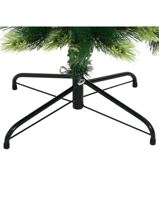 Umělý sklápěcí vánoční stromek se stojanem 210 cm