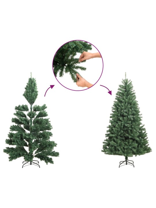 Umělý sklápěcí vánoční stromek se stojanem 120 cm