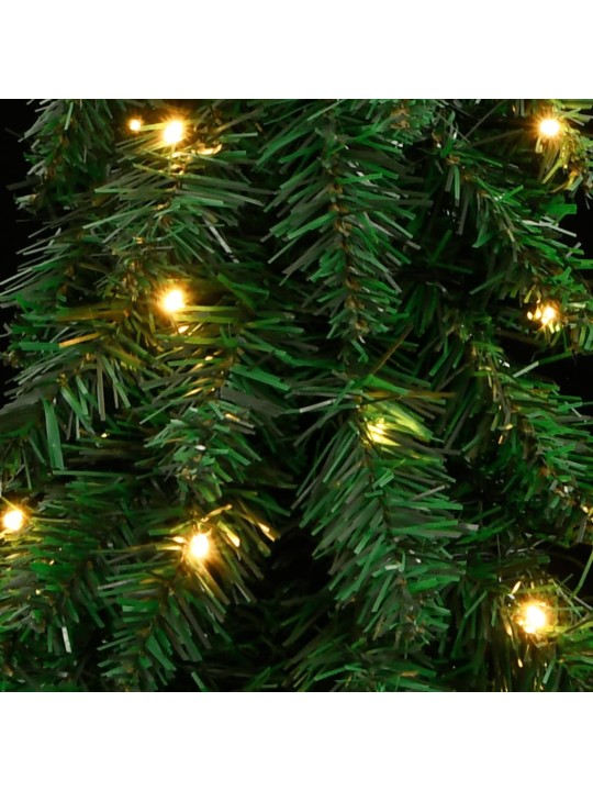 Umělý vánoční stromek s LED osvětlením 130 LED 210 cm