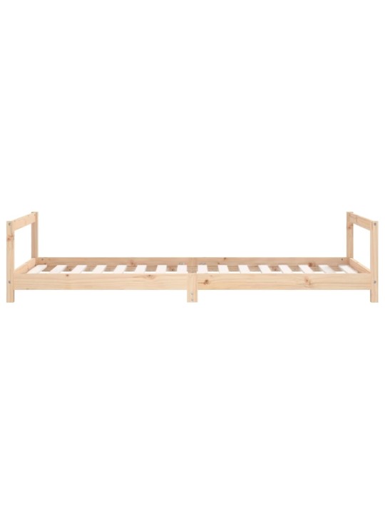 Dětská postel 90 x 200 cm masivní borové dřevo