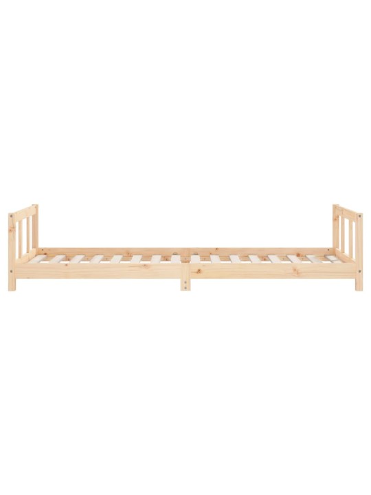 Dětská postel 90 x 200 cm masivní borové dřevo