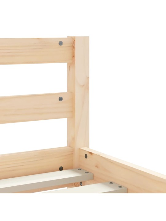 Dětská postel se zásuvkami 80 x 200 cm masivní borové dřevo