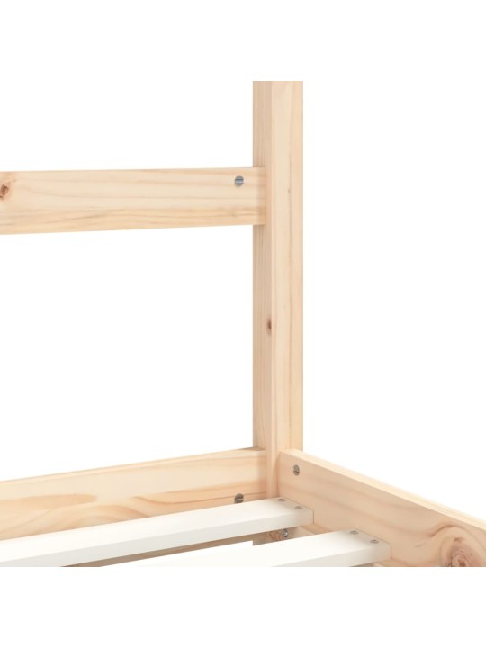 Dětská postel se zásuvkami 80 x 200 cm masivní borové dřevo