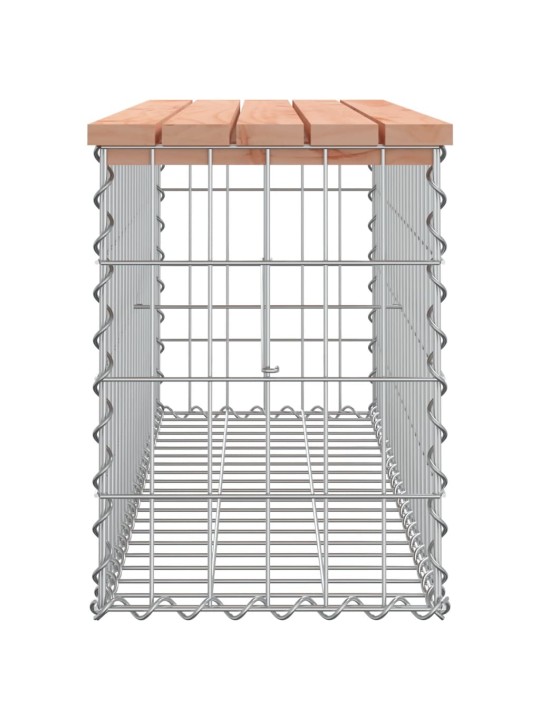 Zahradní lavice gabionový design 103 x 31,5 x 42 cm douglaska