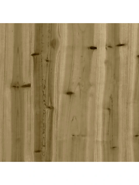 Zahradní lavice gabionový design 143x71x65,5 cm borové dřevo