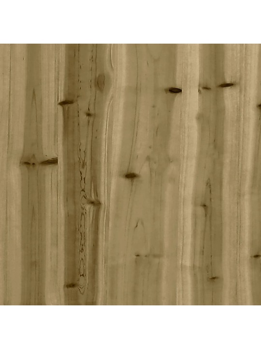Zahradní lavice gabionový design 183x41x60,5 cm borové dřevo