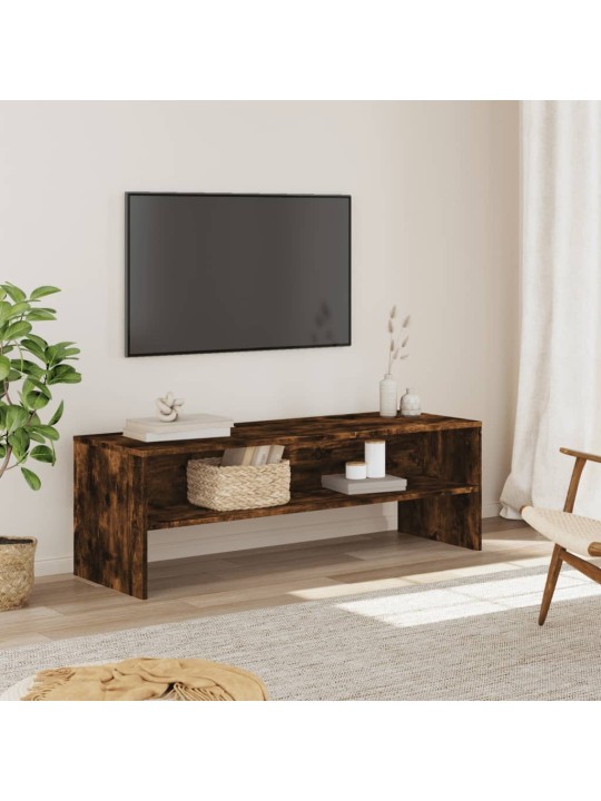 TV skříňka kouřový dub 120 x 40 x 40 cm kompozitní dřevo