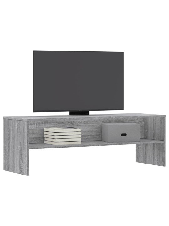 TV skříňka šedá sonoma 120 x 40 x 40 cm kompozitní dřevo