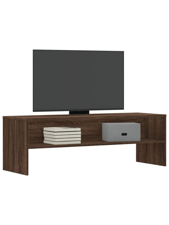 TV skříňka hnědý dub 120 x 40 x 40 cm kompozitní dřevo