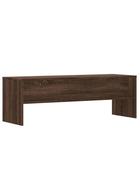 TV skříňka hnědý dub 120 x 40 x 40 cm kompozitní dřevo