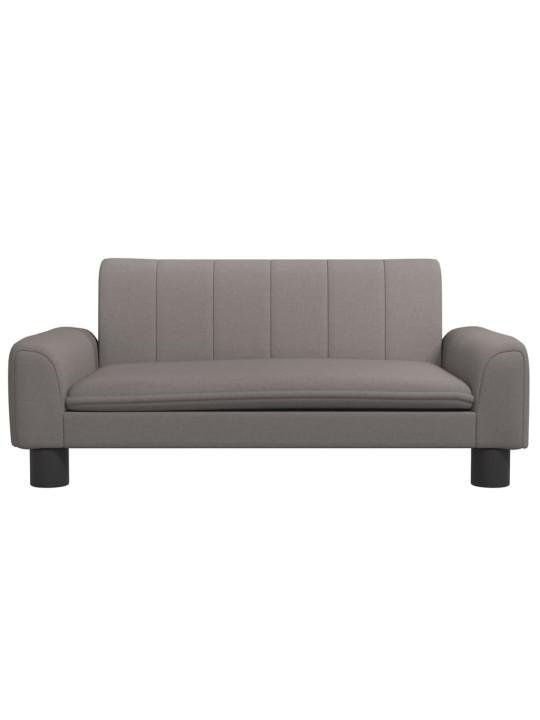 Dětská pohovka taupe 70 x 45 x 30 cm textil
