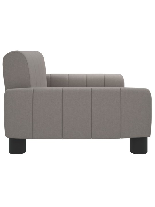 Dětská pohovka taupe 70 x 45 x 30 cm textil