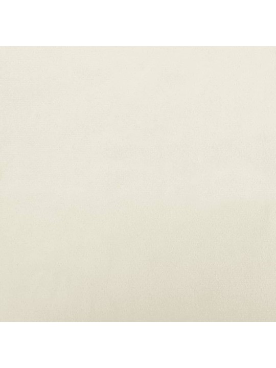Dětská pohovka krémová 70 x 45 x 26,5 cm samet