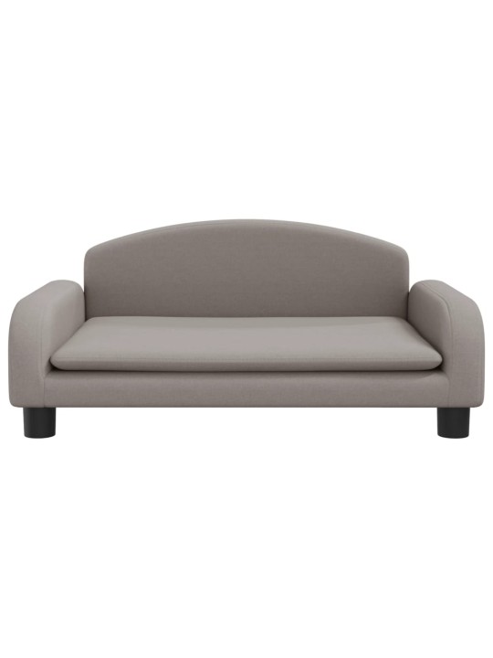 Dětská pohovka taupe 70 x 45 x 30 cm textil