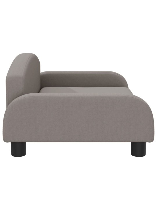 Dětská pohovka taupe 70 x 45 x 30 cm textil