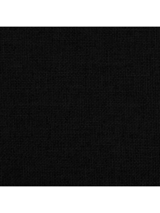 Dětská pohovka černá 50 x 40 x 30 cm textil