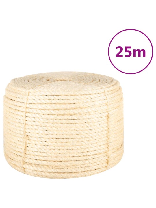 Provaz 100% sisal 12 mm 25 m