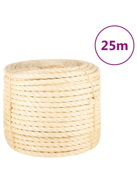 Provaz 100% sisal 14 mm 25 m