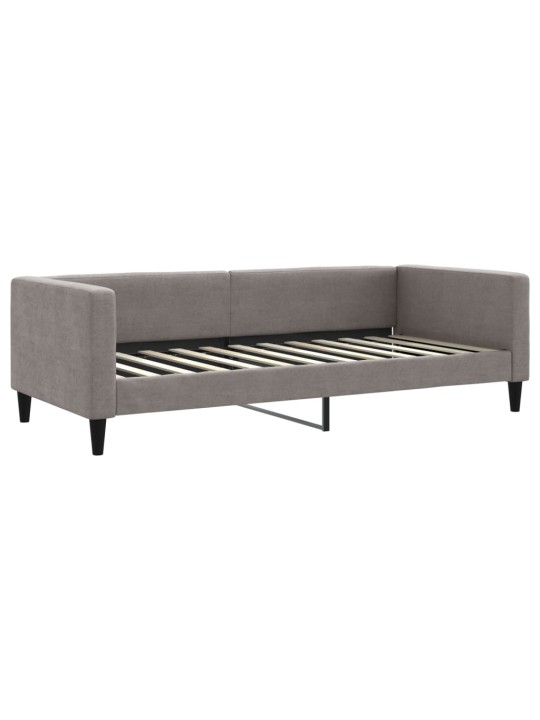 Válenda s přistýlkou taupe 90 x 200 cm textil