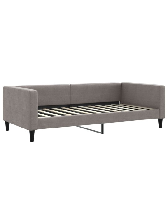 Válenda s přistýlkou taupe 100 x 200 cm textil